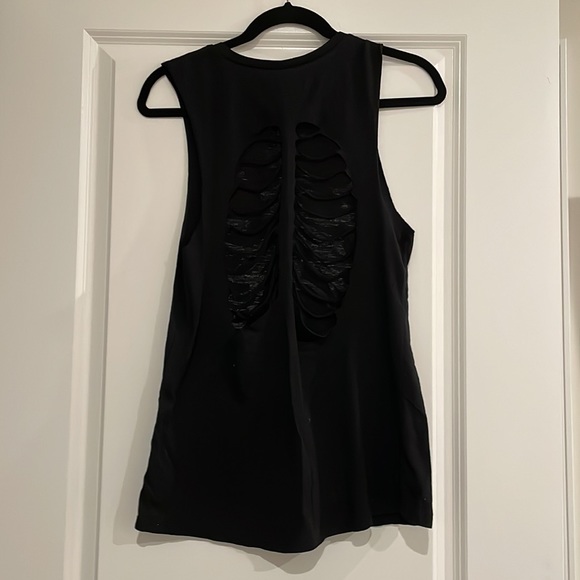 SOLD!! Skeleton with Roses Tank - Picture 2 of 3